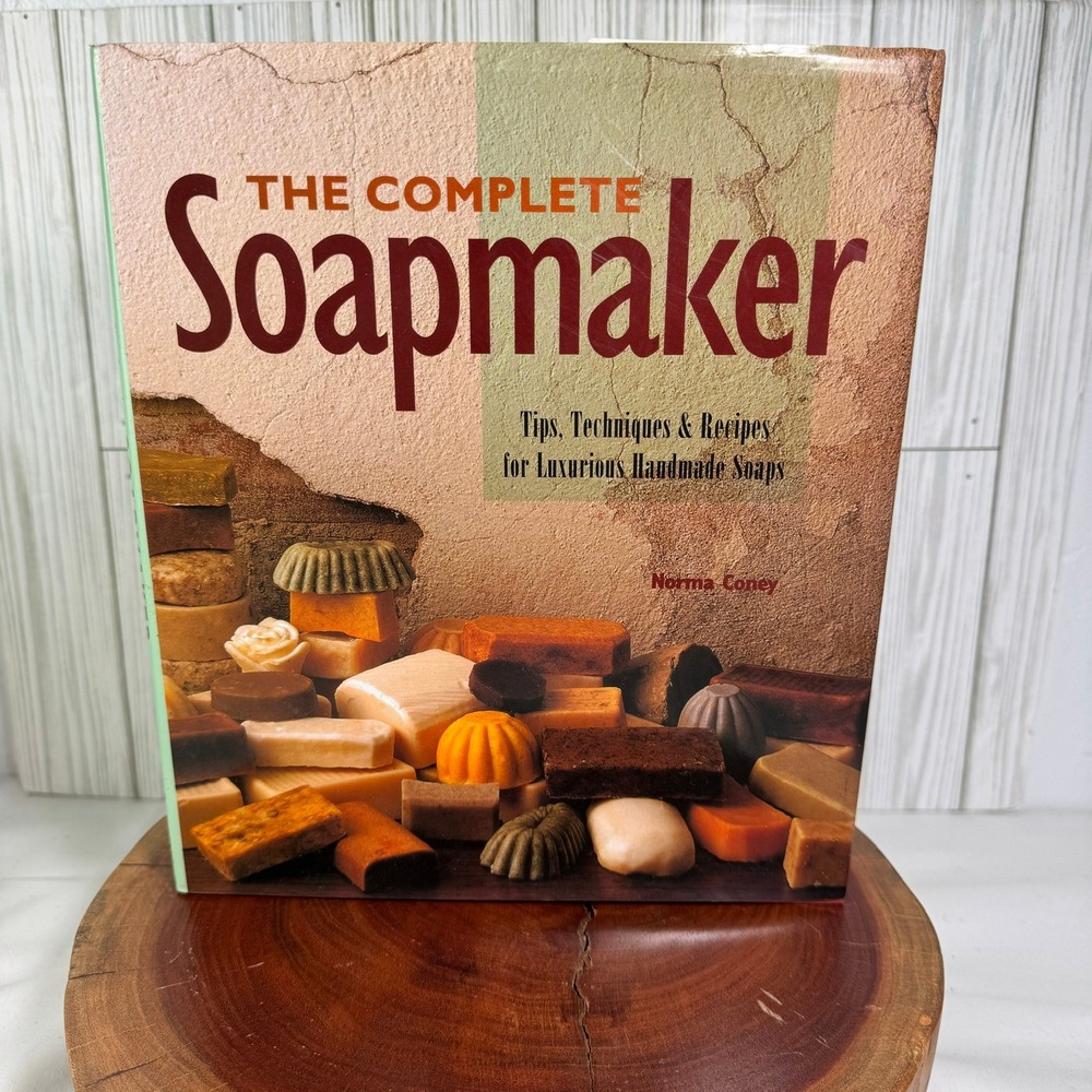 The‎ Complete Soapmaker Norma Coney Tips Techniques Recipes Handmade Soap Book